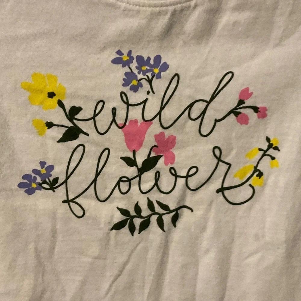 Old Navy Wild Flowers Tee - White
